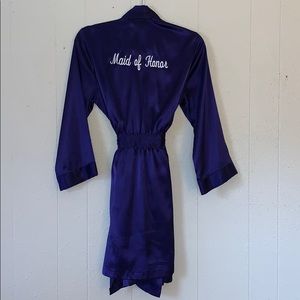 Maid of Honor robe with pockets!